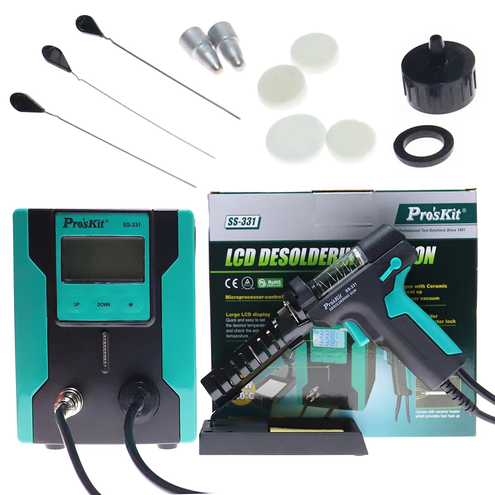 Desoldering Gun Vacuum Electric - Station de dessoudage électrique numérique LCD