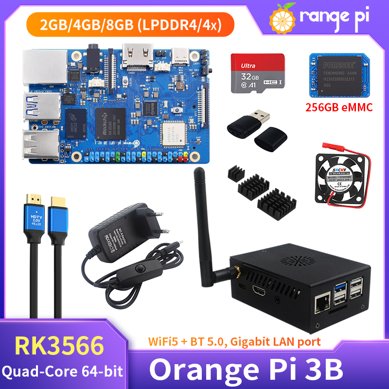 Orange Pi 3B 8GB 4GB 2GB RAM R - Khadas Vim4 8Gb avis et prix